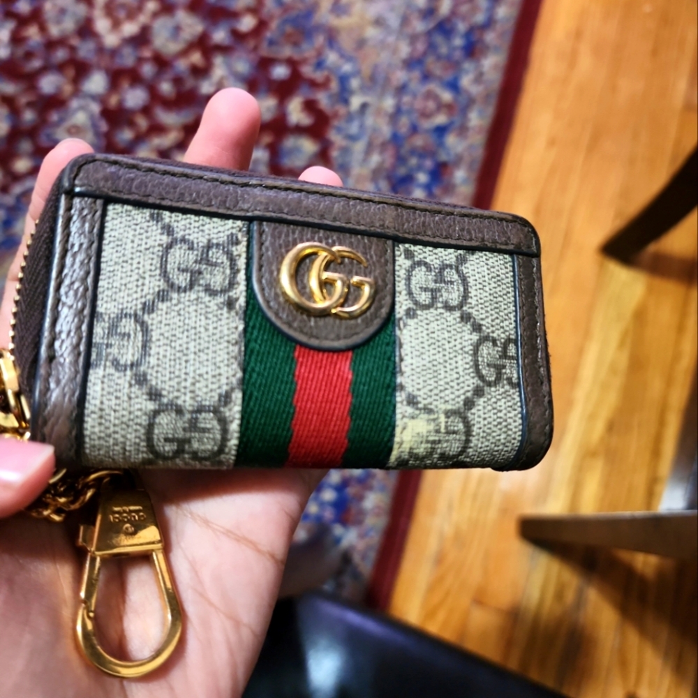Gucci sherry line Keychain Cardholder key cles